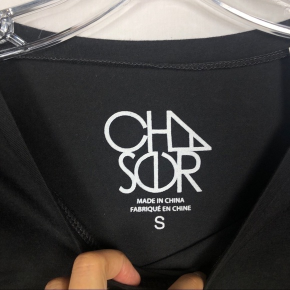 🎉HP🎉 NWT Chaser David Bowie Gold glitter Tee - Picture 3 of 6